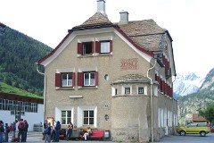 Zernez, Rhätische Bahn, 10. July 2004
